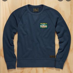 Todd Snyder ll bean sweatshirt in organic cotton